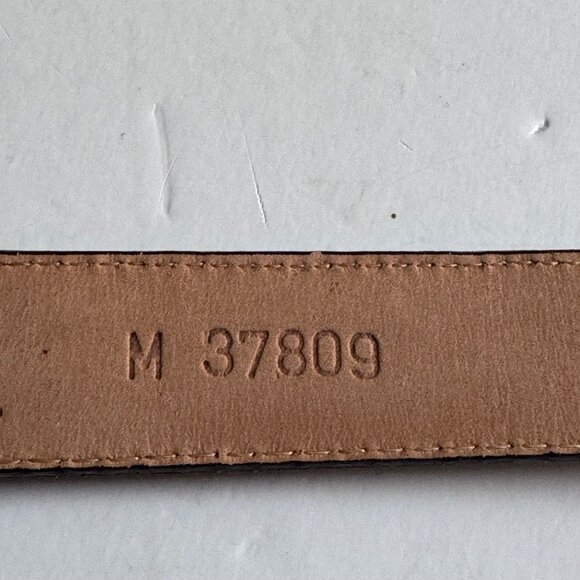 Brighton Brown Leather Belt Museum Collection M 37809 Sphinx Pegasus Vintage 90s - Picture 12 of 16